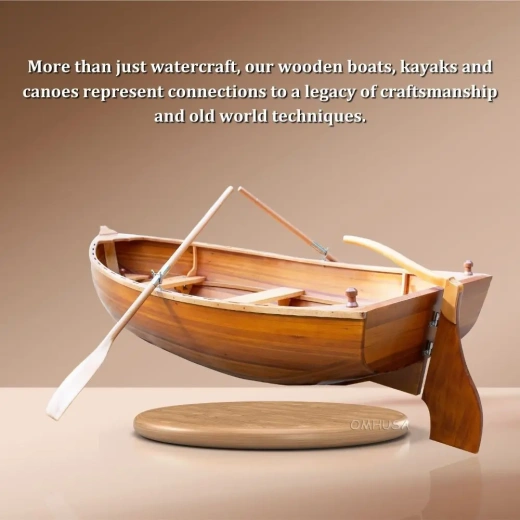 Little Bear Wooden Dinghy Matte Finish