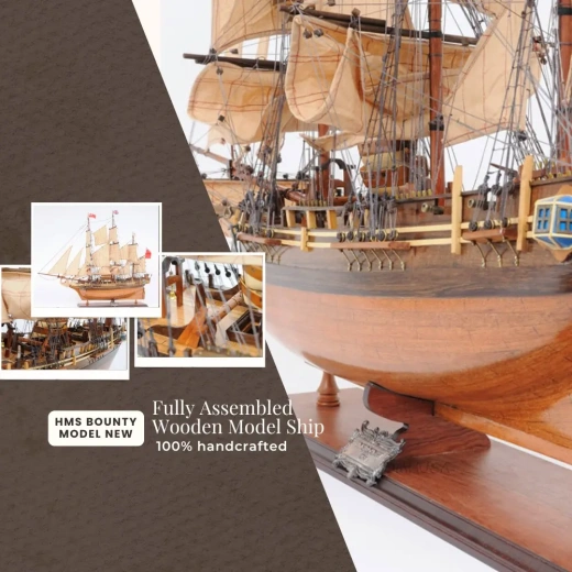 HMS Bounty New Tall Ship Model - A Historical Masterpiece