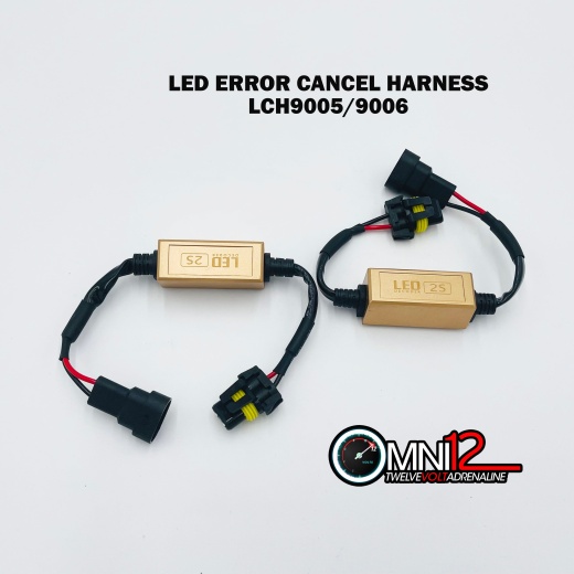 Omni12 Led Error Cancel Harness 9006