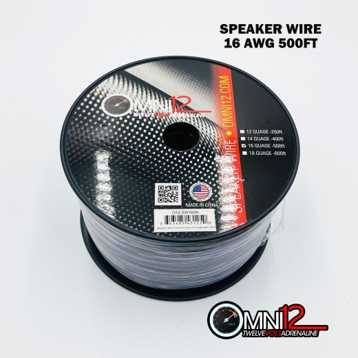 Omni12 Speaker Wire 16G 500Ft