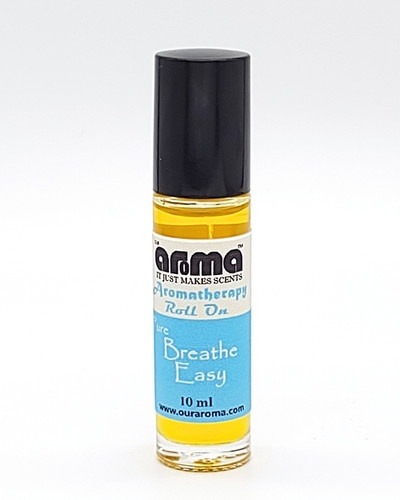 Aroma Pure Breathe Easy Aromatherapy Roll Oil - 10Ml