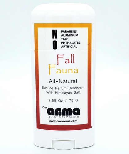 Our Aroma Fall Fauna 2.5 Oz All-Natural Deodorant