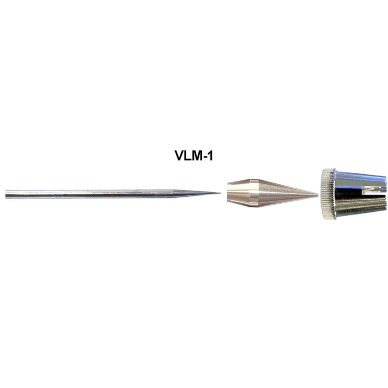 Paasche VLM-1 Tip, Needle and Aircap: size 1 -