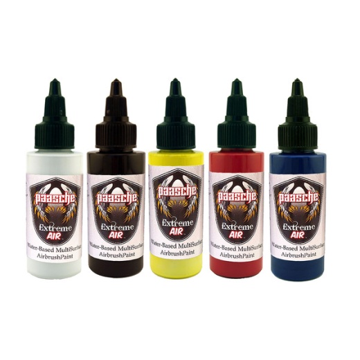 Pack of 5 Primary Colors - 2 Oz Containers for Art, Craft, and DIY Projects