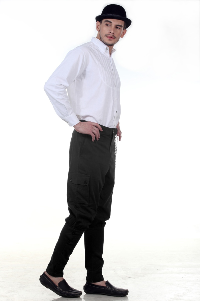 Airship Pants Trousers -Black