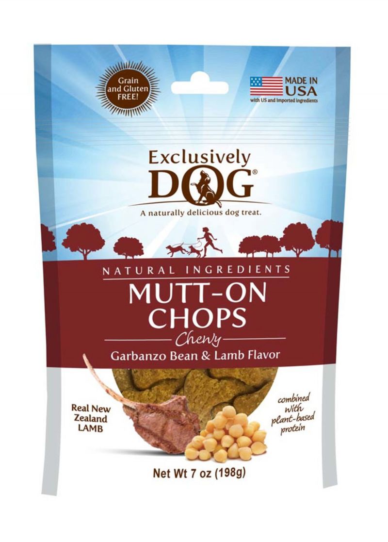 Exclusively Pet MuttOn Chops Grain Free Chewy Dog Treats 7 Oz