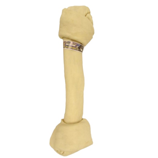 Animeal Knotted Bone 19-20" 1Ct Bag - Natural Rawhide Dog Treats