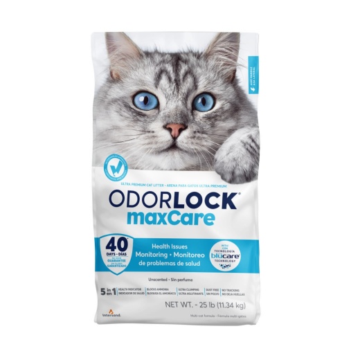 Intersand Odorlock Maxcare Premium Cat Litter 1Ea/25 Lb