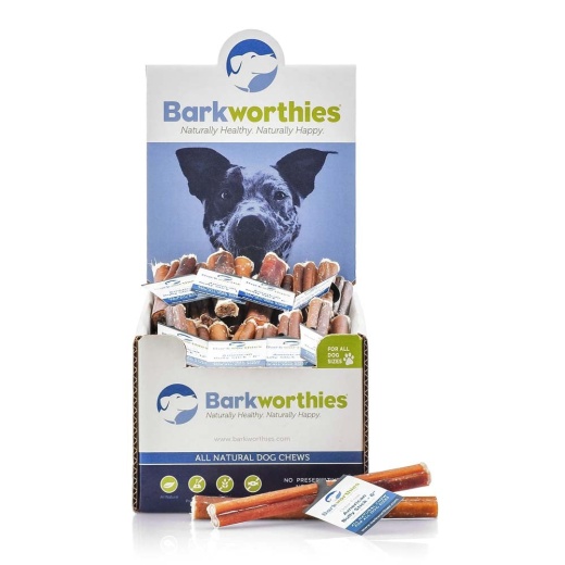 Barkworthies Bully Stick - Odor Free American Baked 06''
