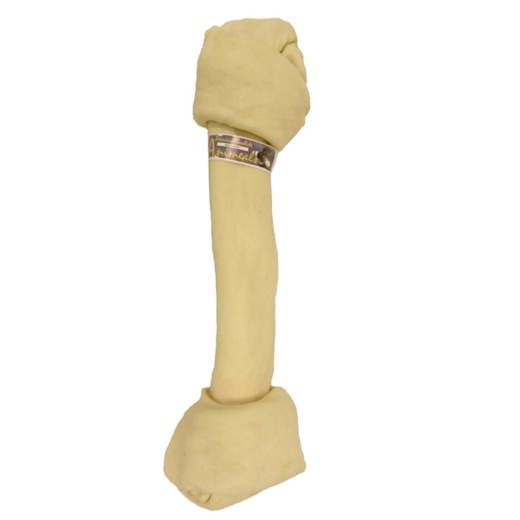 Animeal Knotted Bone 15-16" 3Ct Bag - Natural Rawhide Dog Treats