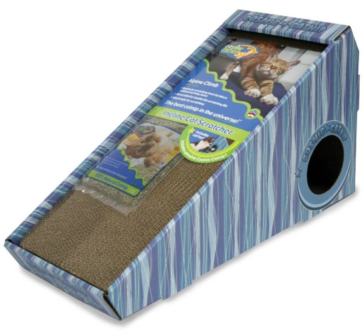 OurPets Cosmic Alpine Cat Scratcher - Ideal for Play and Scratching
