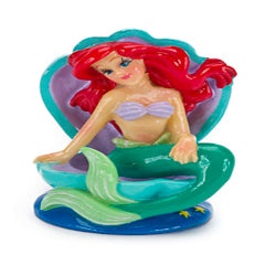 Disney Ariel On Shell Throne Aquarium Ornament - Multi-Color Mini