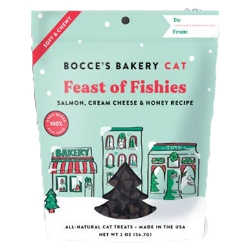 Bocce's Bakery Cat Soft Chewy Feast Of Fishes 2Oz