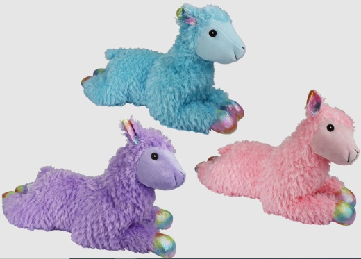 Multipet Jumbo Llama Plush Toy - 24 Inch Soft Cuddly Delight