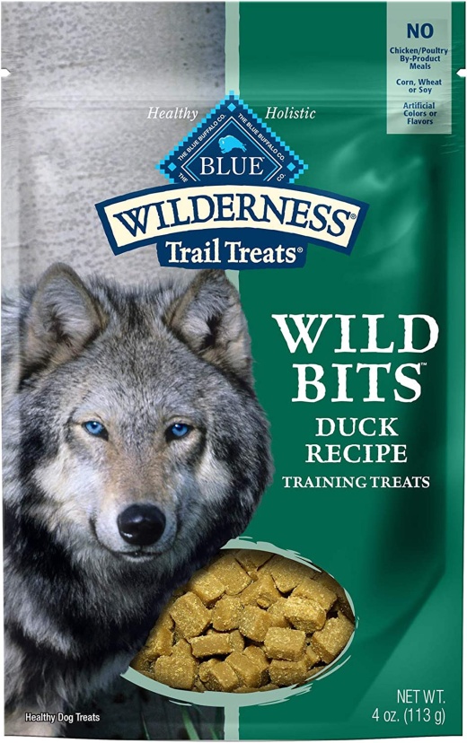 BLUE Wilderness Trail Bits Duck 4Oz - High-Quality Dog Treats