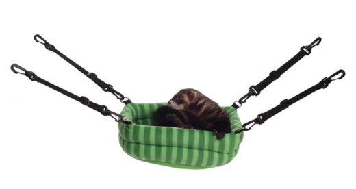Marshall Pet Products 2-In-1 Ferret Bed Green