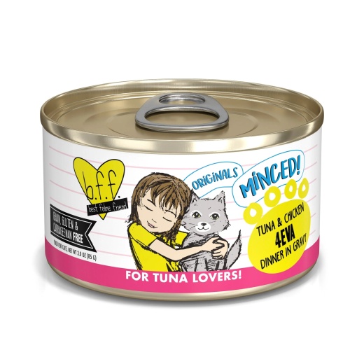 Bff Cat Tuna And Chicken 4Eva Dinner In Gravy 3Oz. (Case Of 24)