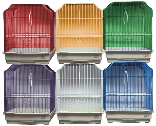 A And E Cages Ornate Top Bird Cage Assortment 12 Inches X 9 Inches