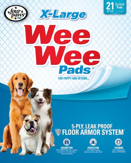 Four Paws Wee-Wee Superior Performance Dog Pads