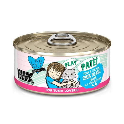 Bff Cat Play Tuna And Chicken Check Please! Dinner 5.5Oz.(Case Of 8)
