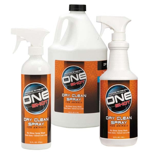 Best Shot One Shot Dry Clean Dog Grooming Spray