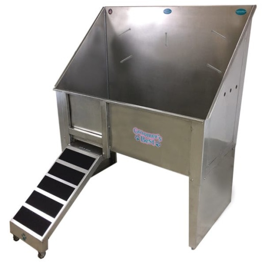 Groomer's Best Walk-Through Stainless Steel Dog Grooming Tubs