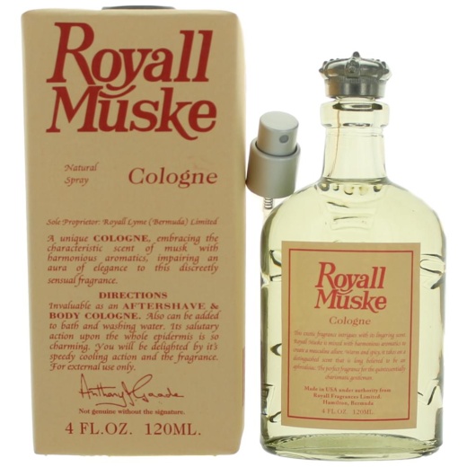 Royall Muske by Royall Fragrances, 4 Oz Cologne Spray for Men