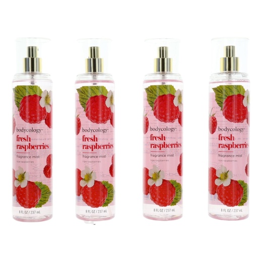 Fresh Raspberries Fragrance Mist 4 Pack by Bodycology