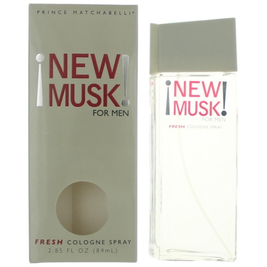 New Musk by Prince Matchabelli - 2.85 Oz Fresh Cologne Spray For Men