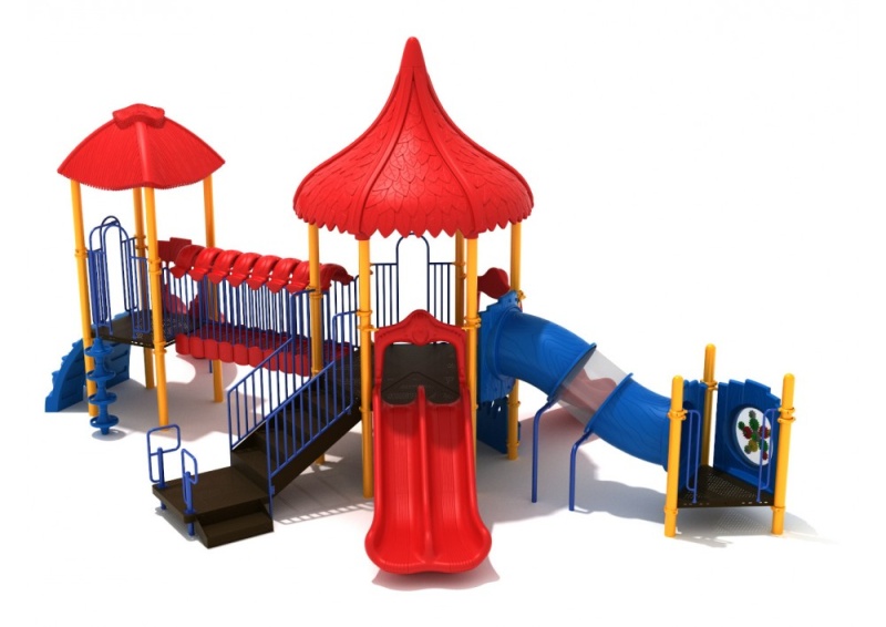 Cantankerous Crocodile Playground Structure with Games, Climbers and Slides