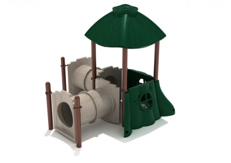 Treetop Connection Playground Tree House Play Set with Tunnels