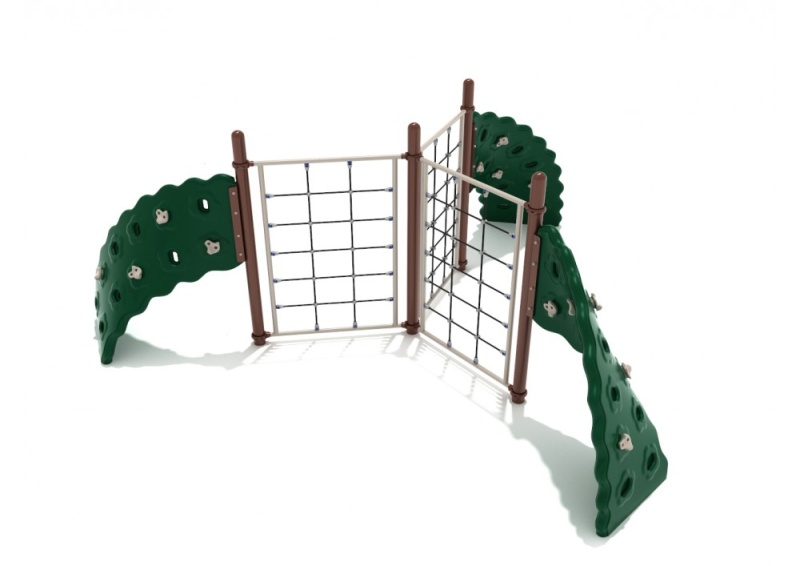 3 Panel Rope Challenger Playground Climber