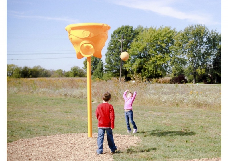 Playground Funnel Ball Game