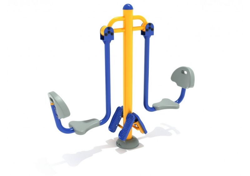 Outdoor Fitness Double Station Leg Press