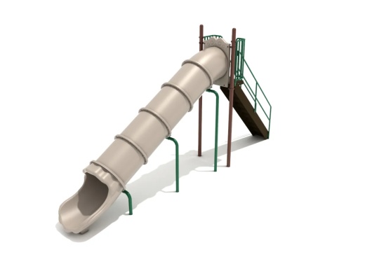 7 Foot Straight Tube Slide - Imaginative Play Awaits