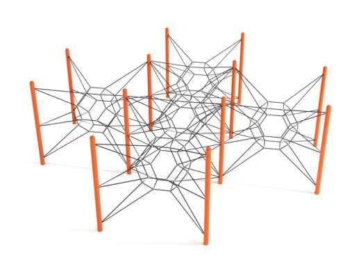 Constellation Station - Playful Rope Climbing Structure