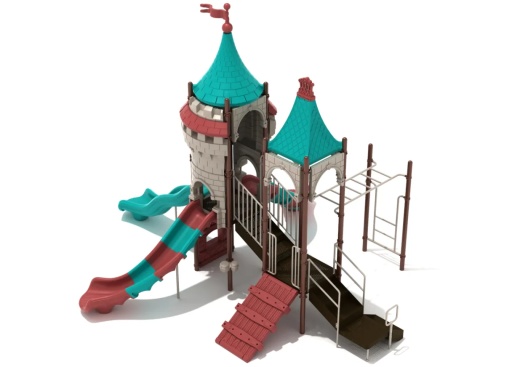 Lionheart Lair - Castle Themed Playground Equipment for Kids