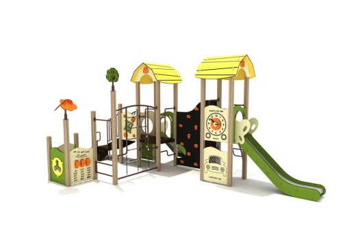 Arizona Fir Canopy Quest Play Structure, Stainless Steel