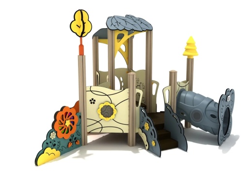 Gardenia Canopy Mini Play Structure, Saltguard