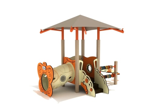 Eastern Redbud Canopy Mini Play Structure, Saltguard