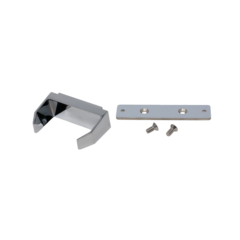 Chrome Handset Hanger With Bracket