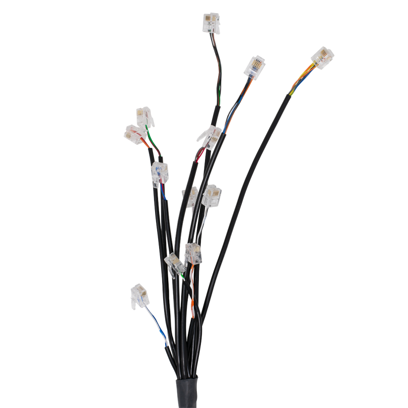 Qwik 10' Mitel 3300 Analog Chassis Cable