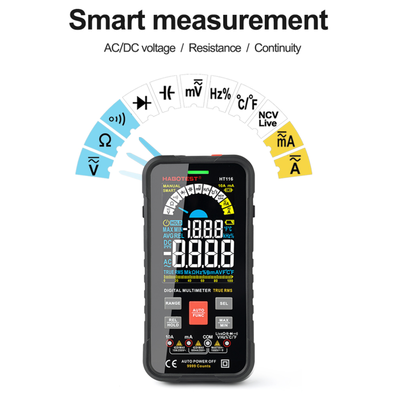 Technician's Smart Digital Multimeter (Dvom)