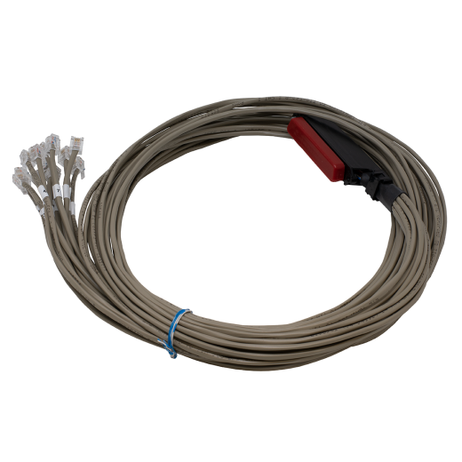 Qwik 6' 12X4 Octopus Cable with Female Amp