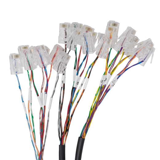 Qwik 10' Avaya Ip Office / Samsung Officeserv Cable with Male Amp