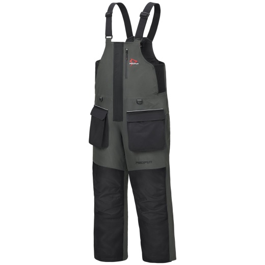 Piscifun Ice Fishing Insulated Bibs - Waterproof Fishing Bib with Flotation Technology