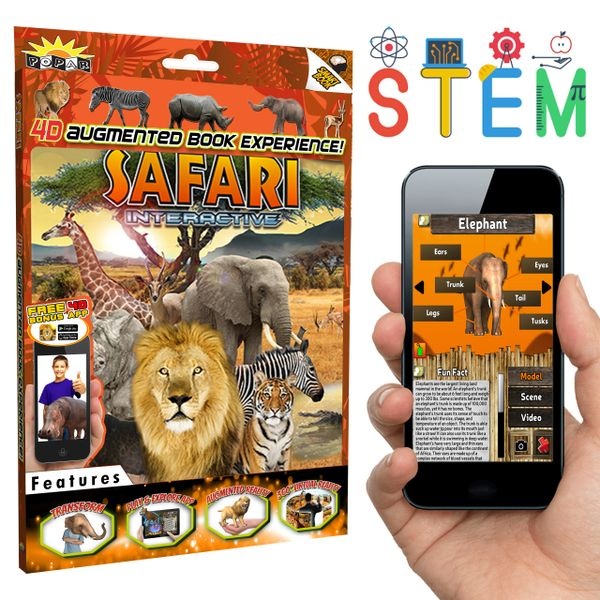 Popar Safari 4D Smart Book & App