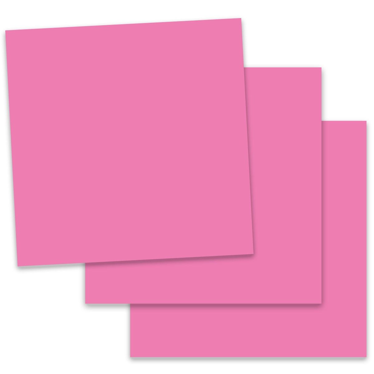 Burano Cyclamen Pink (58) - 12X12 Lightweight Cardstock Paper - 52Lb Cover  (140Gsm) - 75 Pk