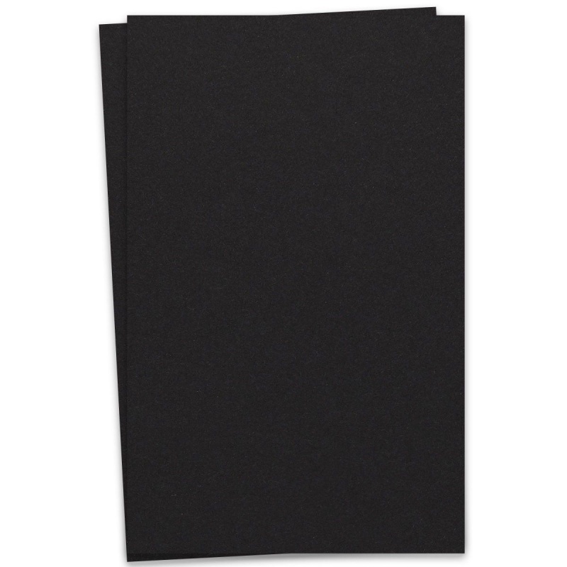 [Clearance] Extract - Pitch Black 12-X-18 Paper 130 Gsm (36/88Lb Text) - 200 Pk