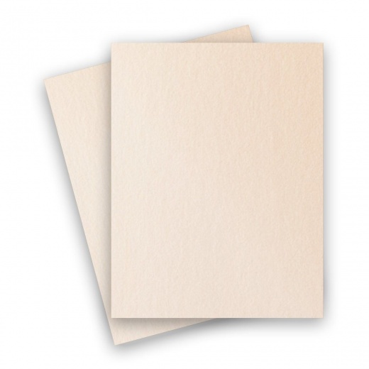 Metallic - 8.5X11 Card Stock Paper - ONYX - 105lb Cover (284gsm) - 25 PK -  Stardream Paper